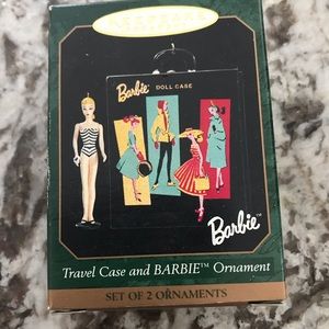 Hallmark mini Barbie ornaments!